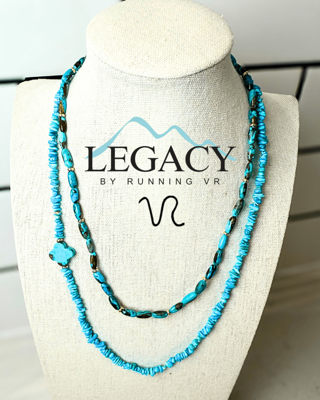 No 6 Twin Waters featuring Kingman and Sleeping Beauty Turquoise - Legacy by Running VR