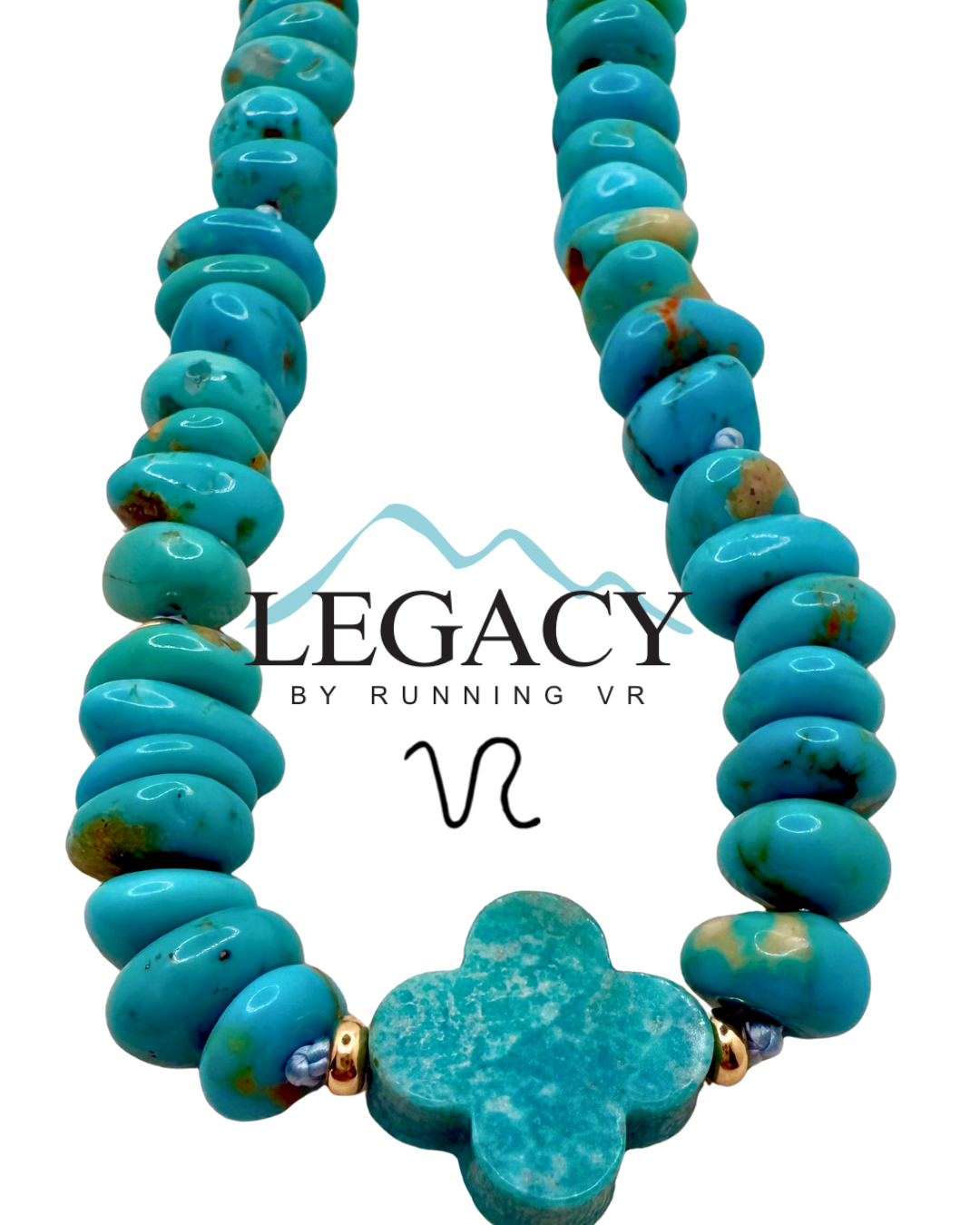 Santo domingo turquoise necklace, turquoise and gold necklace, hand carved turquoise bead, hand knotted necklace
