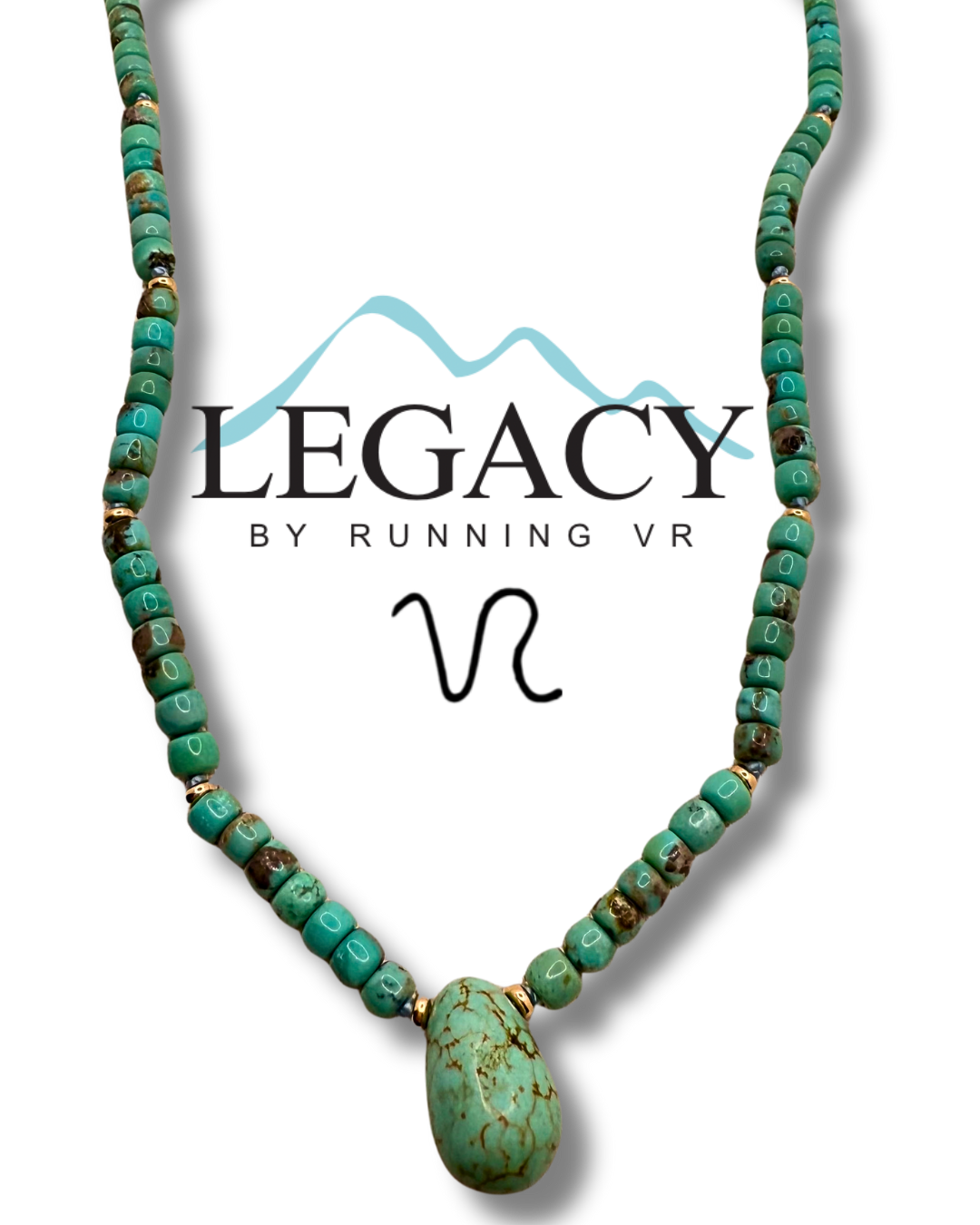 campitos turquoise, royston turquoise, turquoise and gold necklace