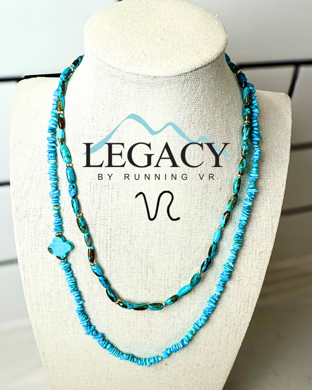 No 6 Twin Waters featuring Kingman and Sleeping Beauty Turquoise